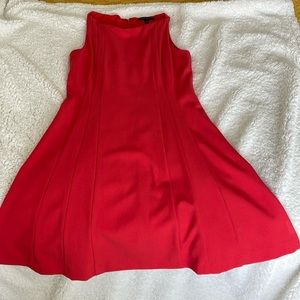Banana Republic coral sleeveless dress